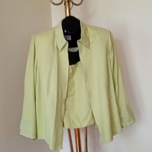 Jessica Howard Size 22W 2 Piece Tank With Jacket